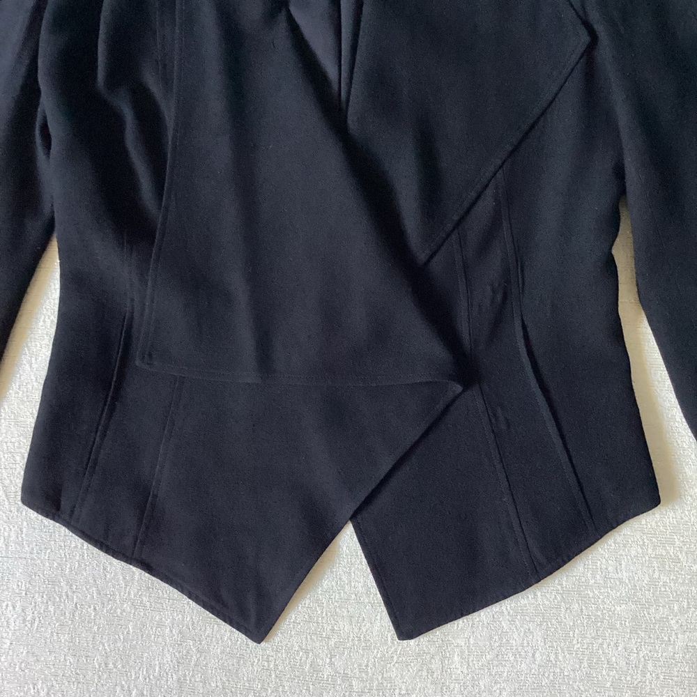 Helmet Lang Cropped Single Button Blazer Womans S… - image 5